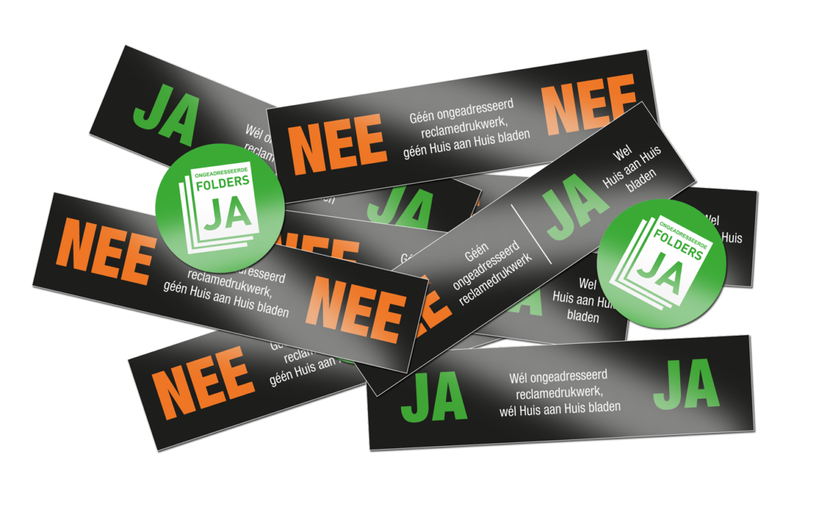 Opt In Ja Ja Sticker Drukwerkloket